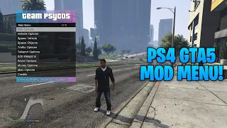 GTA5 PS4 MOD MENU FUN IN STORY MODE WITH EXPLOSIVE BULLETS! (PS4 MODDING CAMPAIGN)