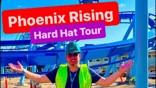 Phoenix Rising At Busch Gardens Tampa | Media Hard Hat Tour