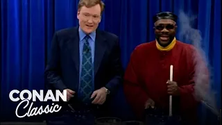 Isaac Hayes & Conan Make Chocolate Salty Balls | Late Night with Conan O’Brien