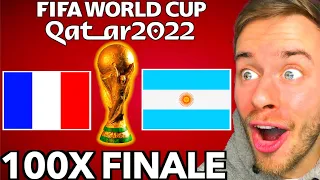 Ich habe das WM FINALE 100x simuliert & DAS ist passiert! 👀🏆