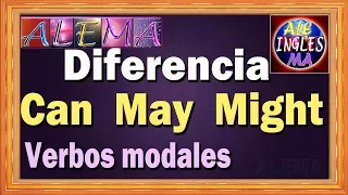 Uso de Can May y Might - Diferencia de CAN MAY y MIGHT - Verbos  Modales -  Lección # 18