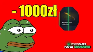 OPENING ZA 1000PLN NA CSGOCASES (KOSA!!!)