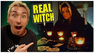 Eating Dinner with a REAL Witch in Salem....