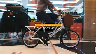 Электровелосипед Longwise, небольшой велогибрид за не большие деньги