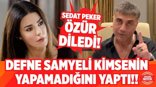 TÜRKİYE BUNU KONUŞUYOR!! Sedat Peker İşaret Etti!! Defne Samyeli'den Tokat Gibi Cevap Geldi!