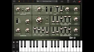SYNTRONIK for iOS - The SH-V Instrument - FULL Demo for the iPad