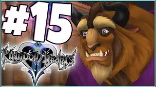 Kingdom Hearts 2.5 Final Mix Walkthrough PS4 Part 15 Beast Castle Ballroom