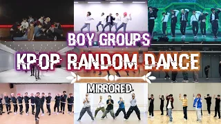 [ BOY GROUPS ] Kpop Random Dance || Mirrored || [ Popular ♥︎ Iconic ]