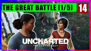 Uncharted The Lost Legacy - The Great Battle (1 of 5) Scaling Ganesh's statues - Gamester Raju