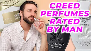 MAN REACTS TO CREED PERFUMES FOR WOMEN | Aventus For Her, Wind Flowers, Love In White etc.