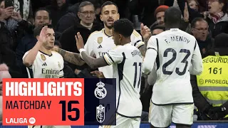 REAL MADRID - GRANADA CF 2-0 | HIGHLIGHTS