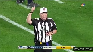 Several NFL Officials enforcing Ejections, saying "Ejected"