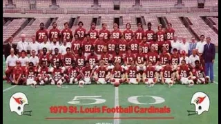 1979 St. Louis football Cardinals highlight film (NFL Films)