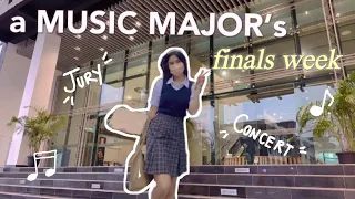uni vlog: finals week of a music student
