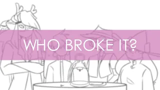 WHO BROKE IT? || MEME