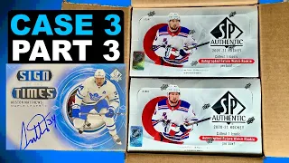 can't believe this took 6 BOXES - 2020-21 SP Authentic Hockey Hobby 8 Box Inner Case Break #3 Part 3