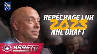 En coulisses des réunions des Canadiens | Repêchage 2023 de la LNH