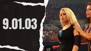 WWE Raw - 09.01.03 - Gail Kim & Molly Holly vs Ivory & Trish Stratus