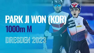 PARK Ji Won (KOR) | Winner | 1000m M | Dresden | #ShortTrackSkatingSkating