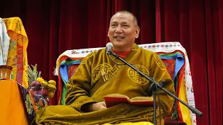 Трансляция лекции Досточтимого Геше Джампа Тинлея в г. Улан-Удэ 25 июня 2022