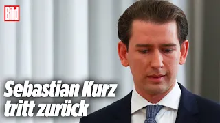 Nach Korruptionsskandal: Österreichs Kanzler Sebastian Kurz tritt zurück