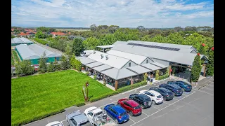 Geelong Flower Farm architectural portal framed shed