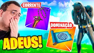 ADEUS DOBRA DA ÁGUA E CORRENTE DO HADES JÁ VÃO TARDE NOVA TEMPORADA FORTNITE