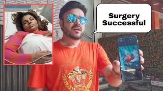 Rakhi Sawant Stomach Tumor Surgery Successful! Ex-Husband Ritesh Live Interview Frome Hospital