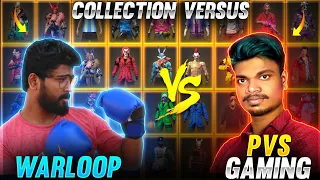 😡இனி நான் Collection Versus போடல😭 Warloop Vs Pvs Gaming Tamilnadu Richest Funny Collection Battle