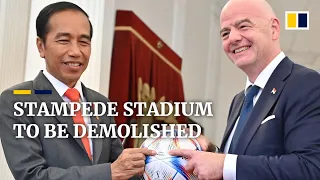 Indonesian football stadium where stampede killed over 130 people to be demolished