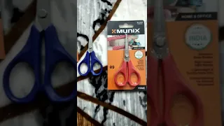 unboxing of munix scissor made in india