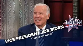 VP Joe Biden On Running In 2020: Never Say Never