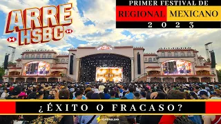 FESTIVAL ARRE: Abucheos, Corridos Tumbados, ¿Seguridad? ¿Baja asistencia?....