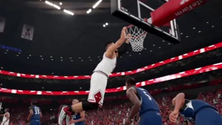 Denzel Valentine With The Dunk To Cap Off A Championship