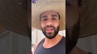 Gusttavo Lima e Leonardo mostram susto durante voo