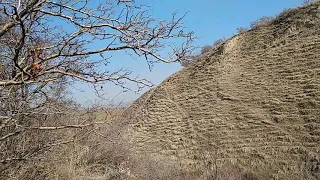 Древняя скифская крепость на шелковом пути.