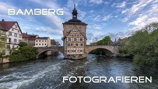 Fotografie am alten Rathaus in Bamberg