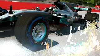 КАК ДОЛГО ЖИВУТ ДОЖДЕВЫЕ ПОКРЫШКИ НА СУХОЙ ТРАССЕ В F1 2017?