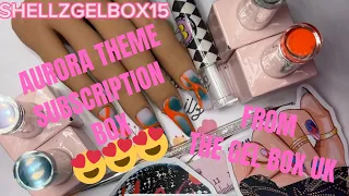 THE GEL BOX UK MONTHLY SUBSCRIPTION BOX | MAY BOX IS AURORA THEMED 😯