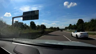 4K Dashcam View - Driving from Grosser Feldberg to Frankfurt am Main in a 2020 BMW M2 Competition