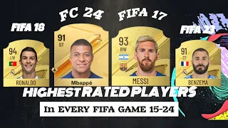 TOP 10 Football players in EVERY FIFA GAMES! 🥵🔥 [FIFA15-FC24]