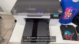 Epson SureColor F2200 Dye Sublimation printer - DTG Tutorial