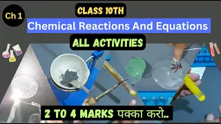 Chemical Reactions And Equations I All Activities I