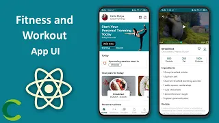 Fitness & Workout App UI in React Native