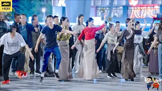 Tibetan dance "Welcome friends from afar", with dancing to pass happiness!