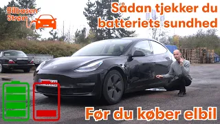 Få tjekket batteriet før du køber brugt elbil (Bilbasen Strøm nr. 39)