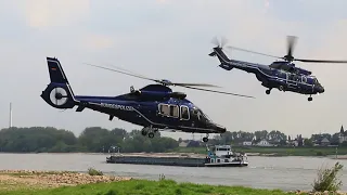 EC155 & AS332 departing together