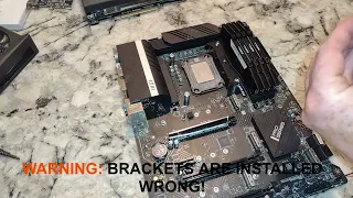 Wrong and Right way to install, Ice Giant Pro Siphon on LGA 1700 motherboard, I5-13600kf