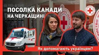 Допомога Черкащині від парнерів, Канадського Червоного Хреста