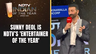 Sunny Deol Awarded NDTV’s 'Entertainer Of The Year' | NDTV Indian Of The Year Awards